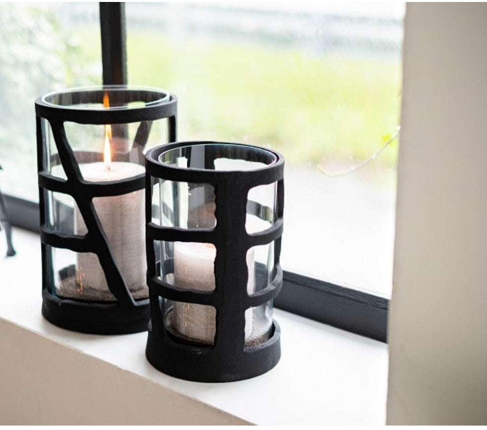 Windlicht Rocos BK S schwarz