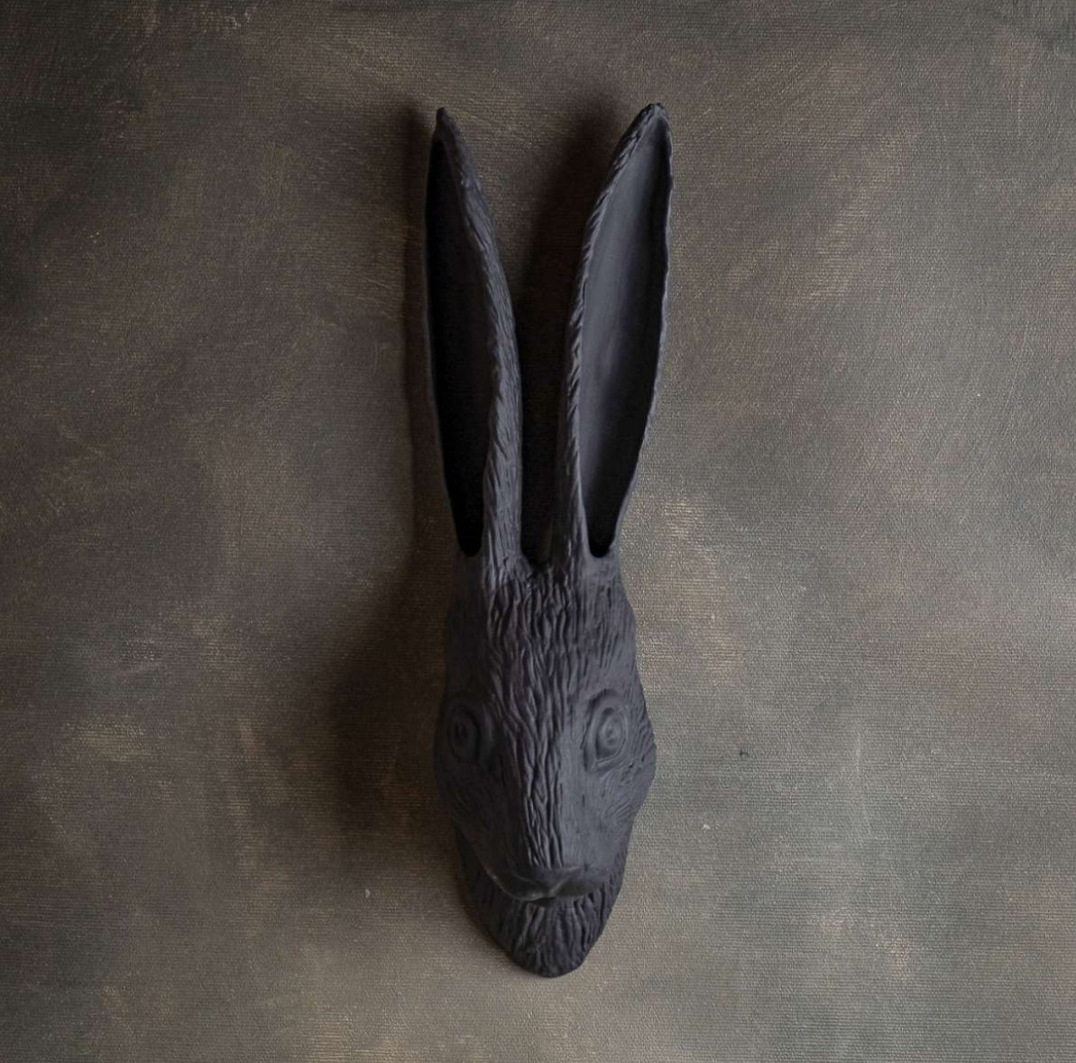 HERR KOWALSKI Wandvase Schwarz Hase Klatt Objects