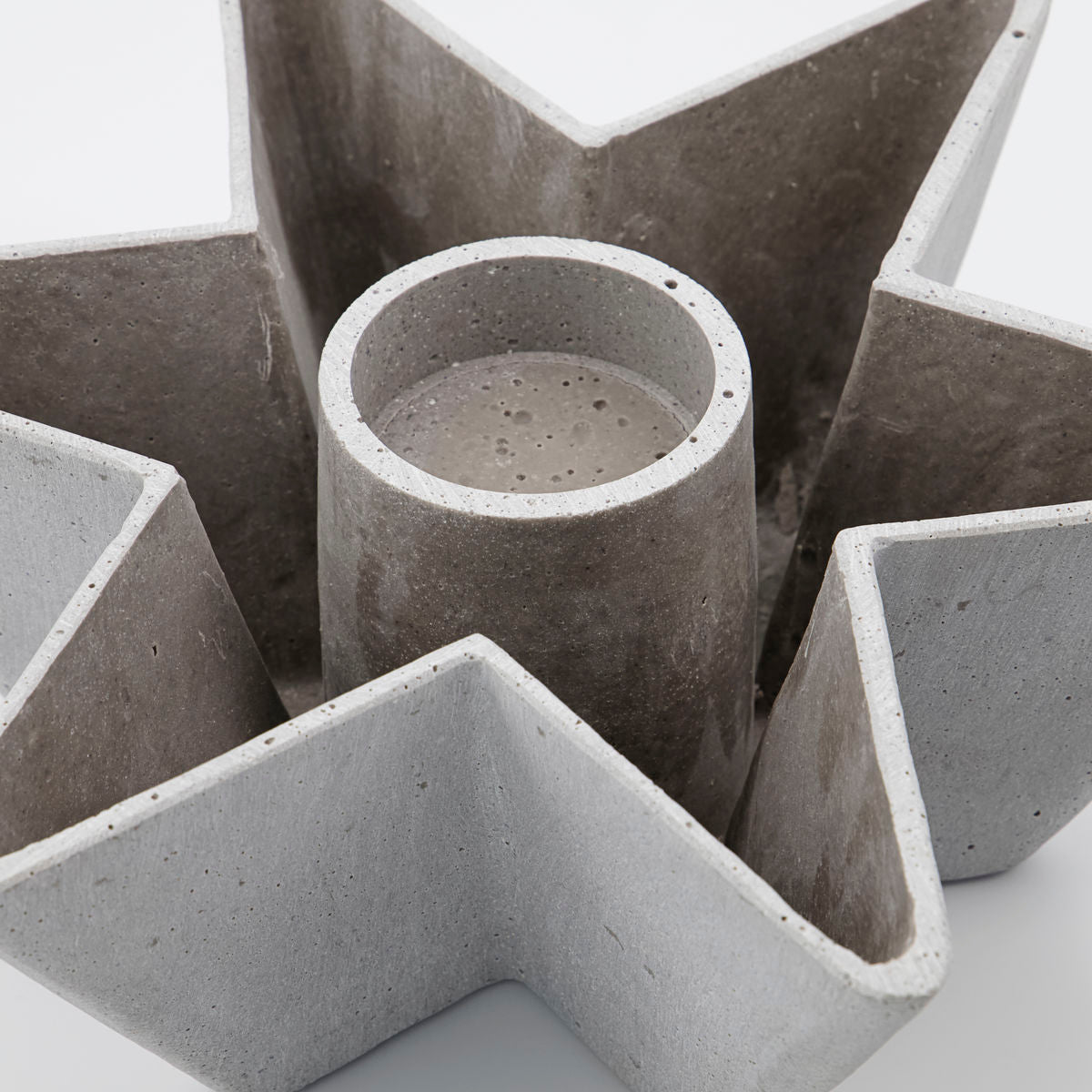 Kerzenständer, HDMold Star, Grau
