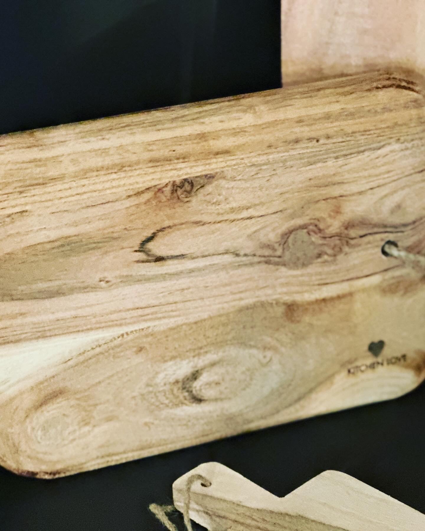 ServierBrett Dinette, natur, Holz, 16x8x1,5 cm