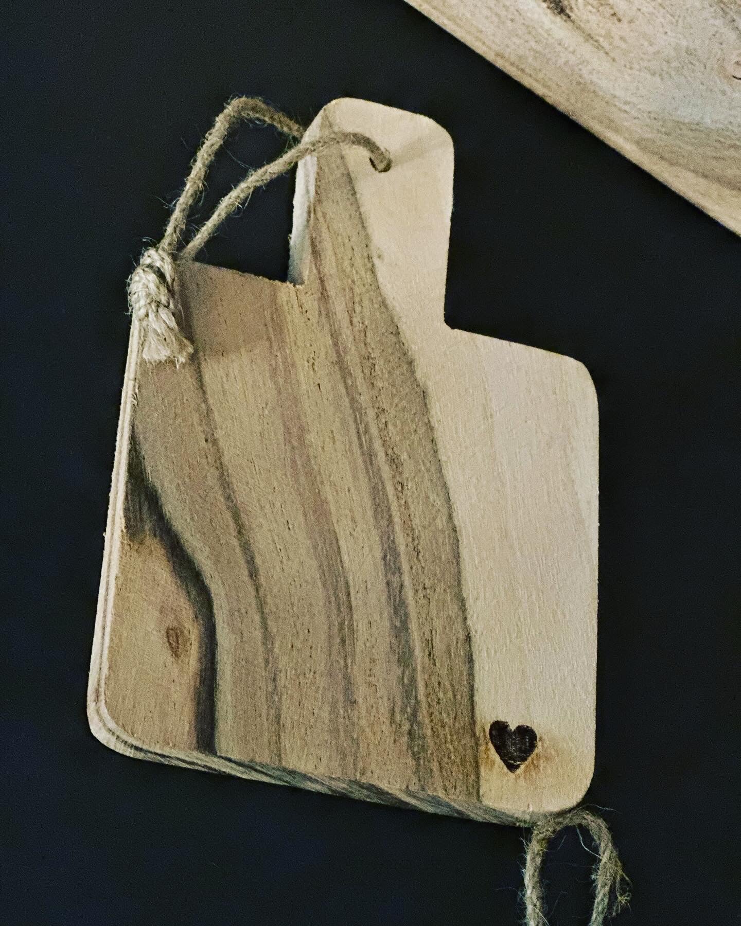 ServierBrett Dinette, natur, Holz, 10x2x10 cm / Untersetzer