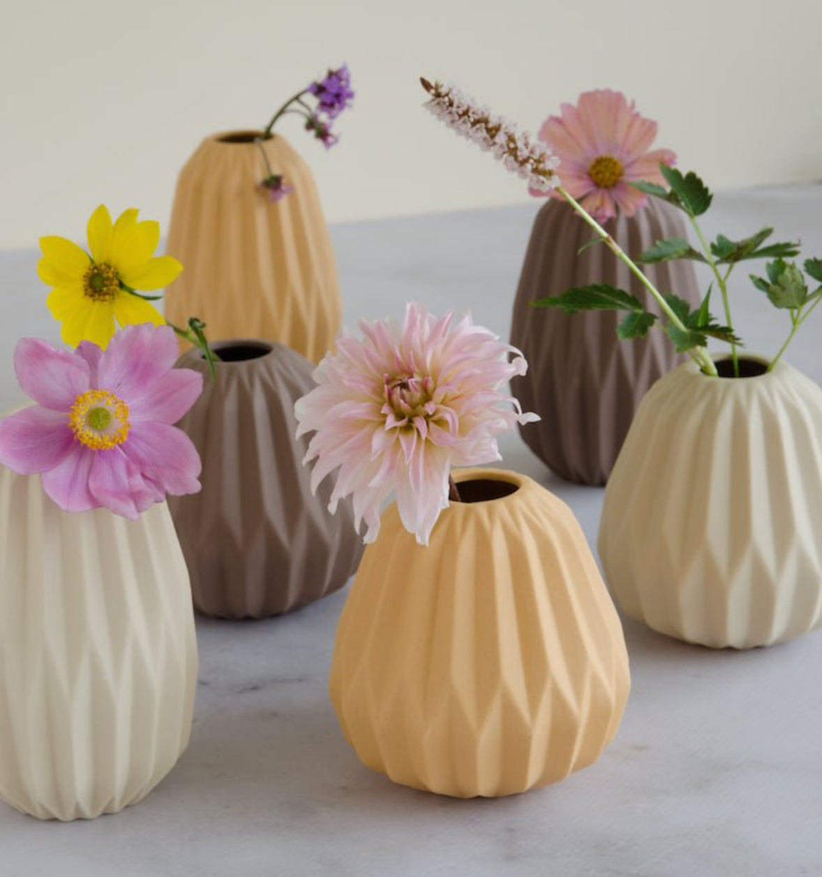 Vase Miro ( hoch ) braun Keramik