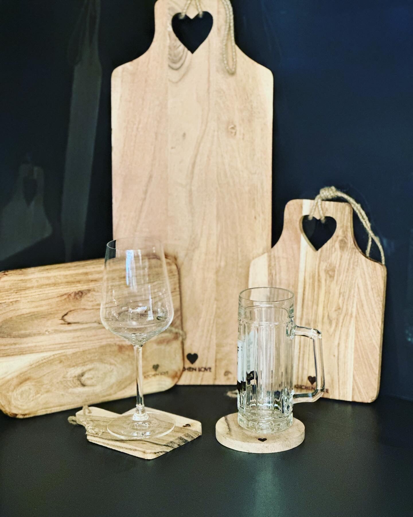 ServierBrett Dinette, natur, Holz, 50x20x1,5 cm